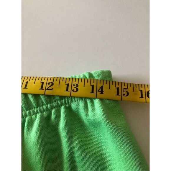 Quacker Factory Green Cotton Sequin Embellished Two Piece Jogger Set Size S - Picture 10 of 16